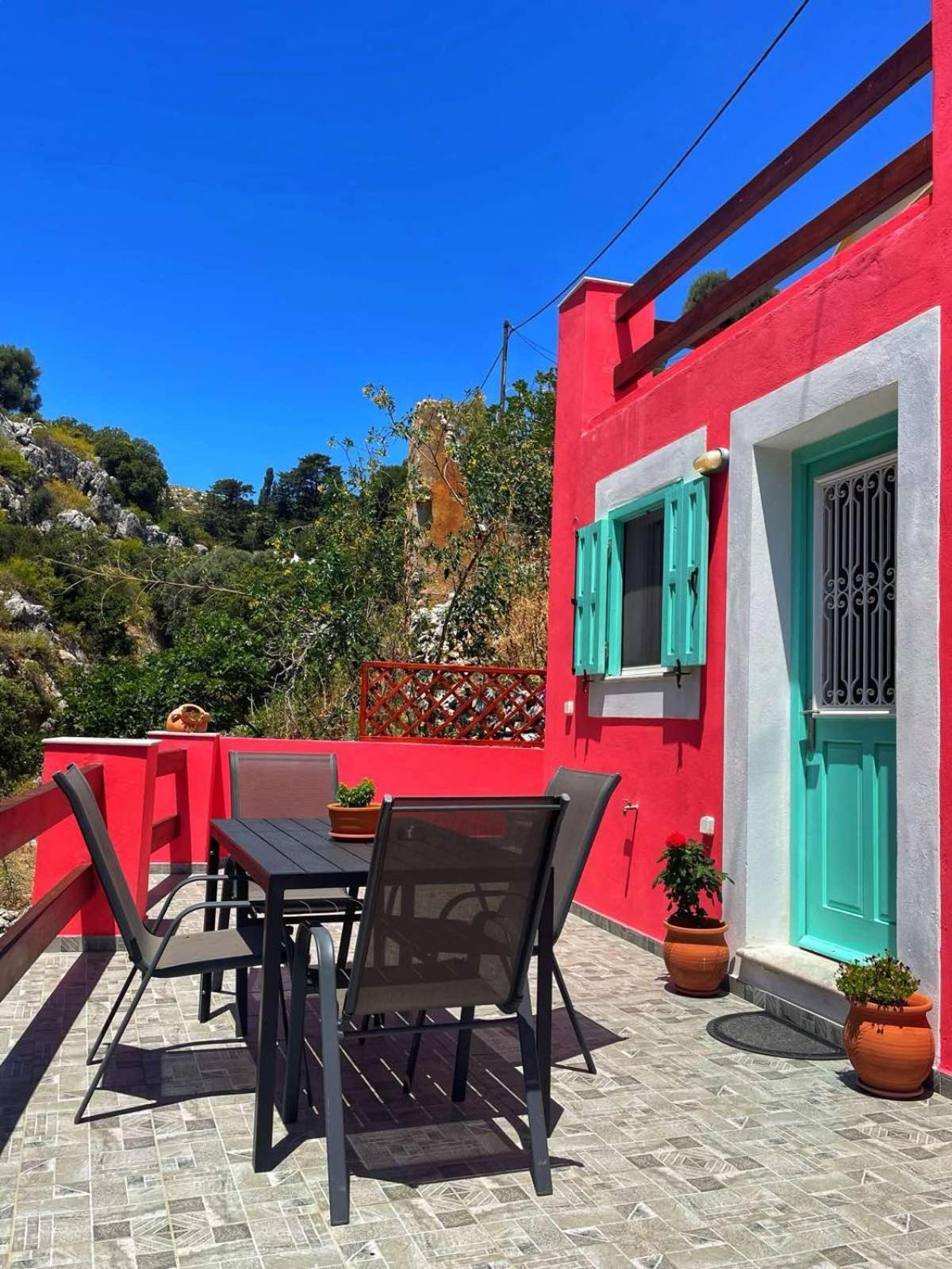 Villa Casa Di Rosse à Symi Extérieur photo